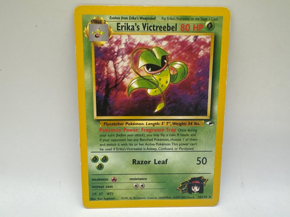 Erika’s Victreebel 26/132 (MP) CL01 Pokemon