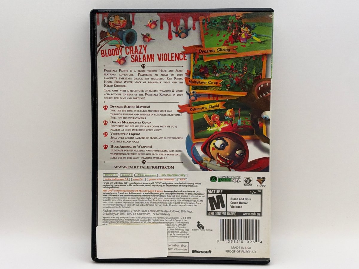 Fairytale Fights CL01 (CIB) Xbox 360