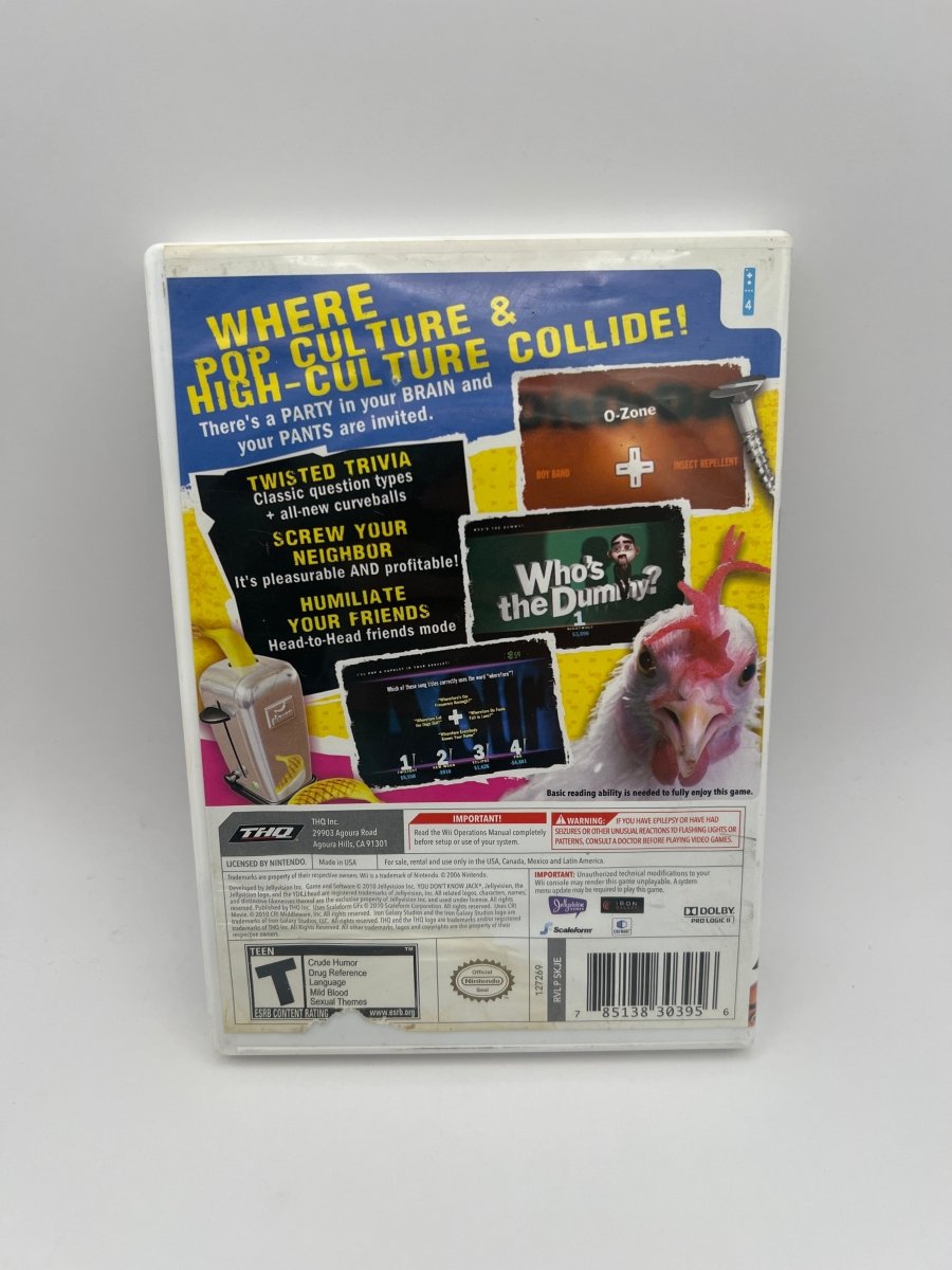You Don't Know Jack CL01 (CIB) Nintendo Wii
