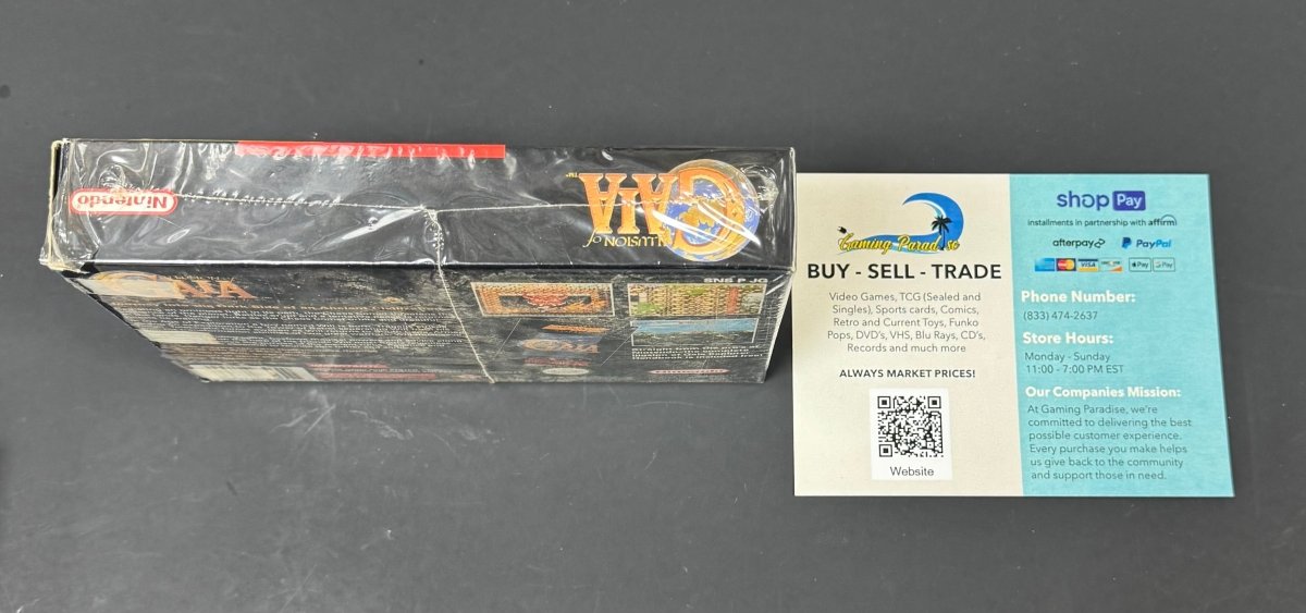 Illusion of Gaia Super Nintendo CL 01