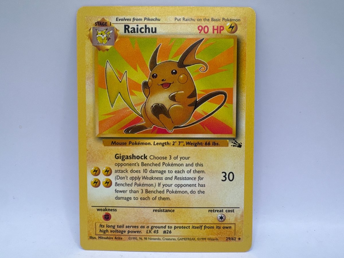 Raichu 29/62 (LP) CL01 Pokemon