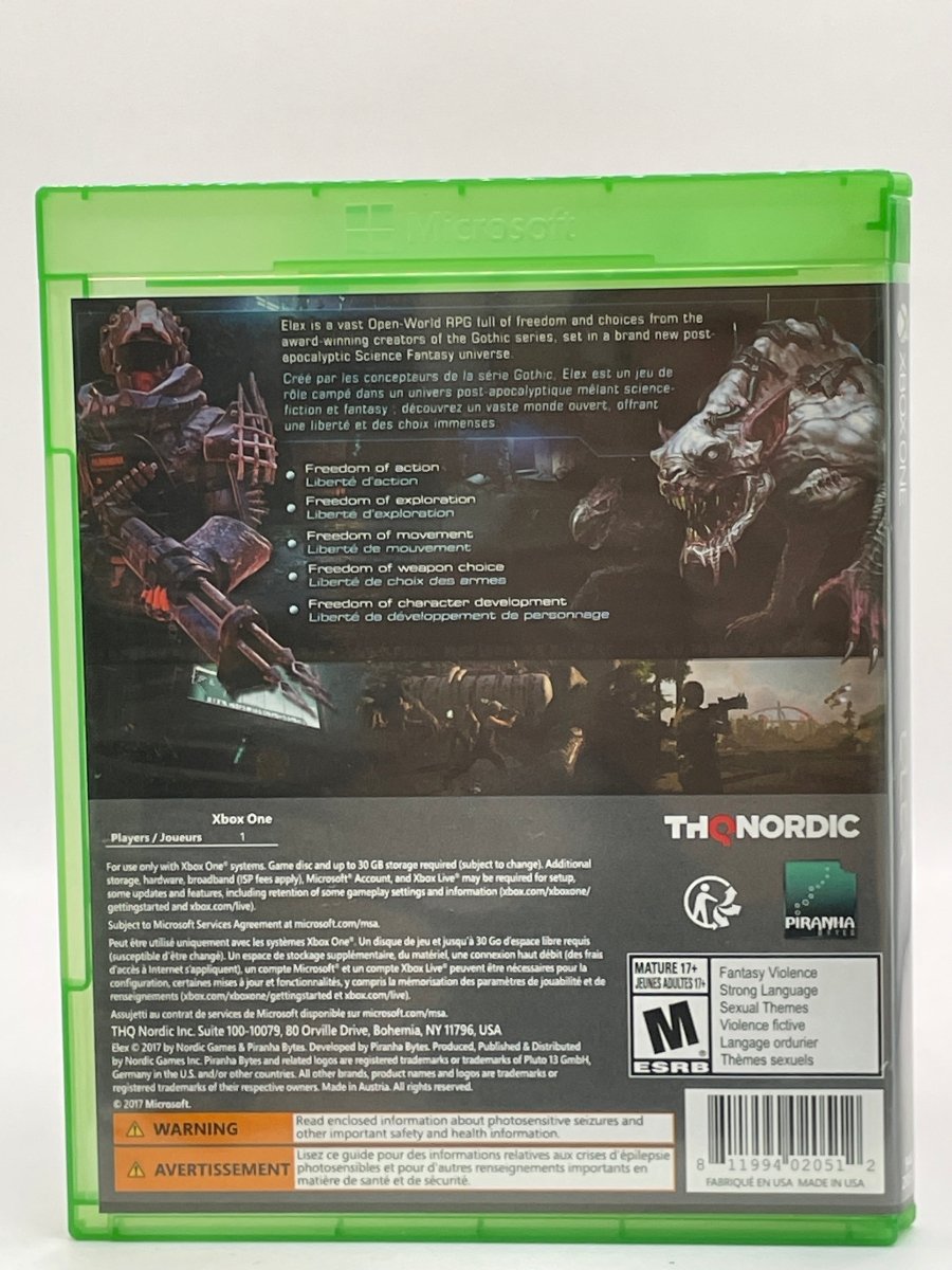 Elex CL01 (CIB) Xbox One