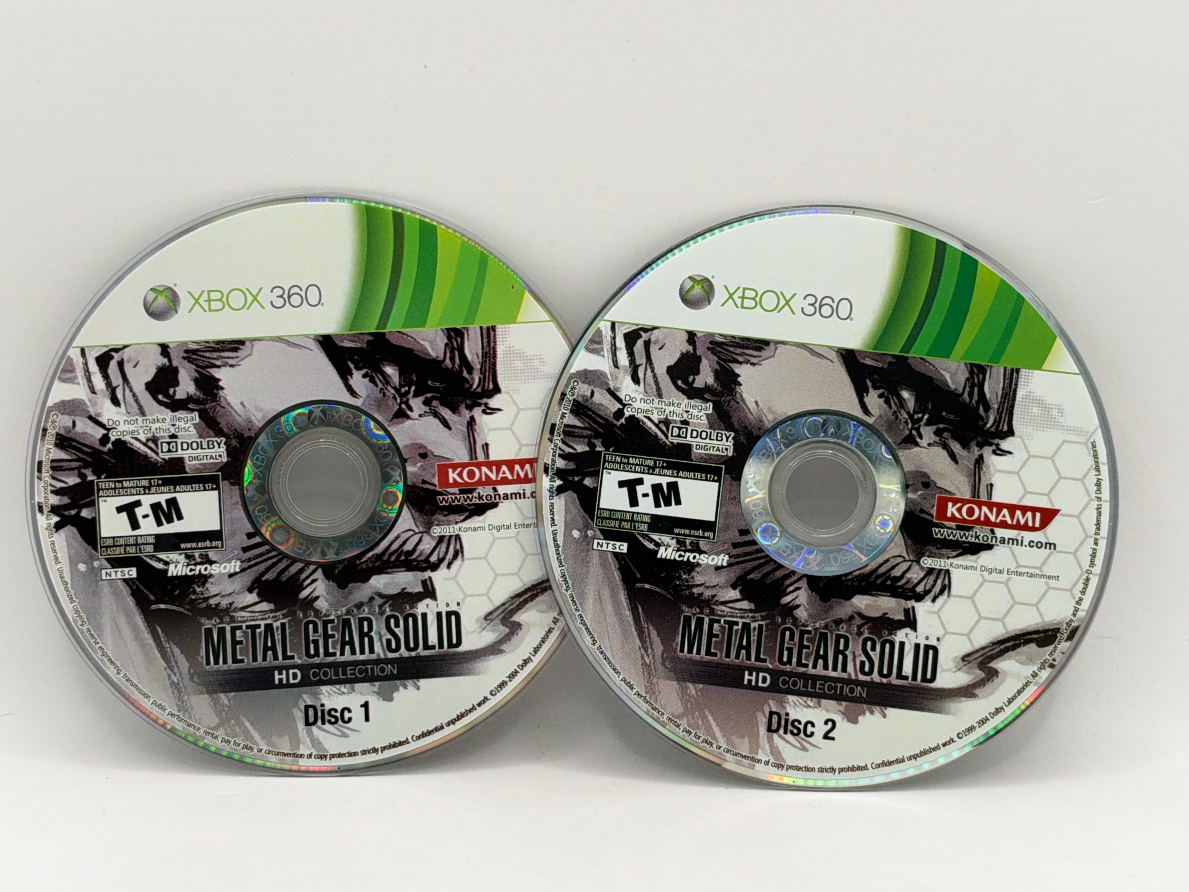Metal Gear Solid HD Collection CL01 (Disc Only) Xbox 360
