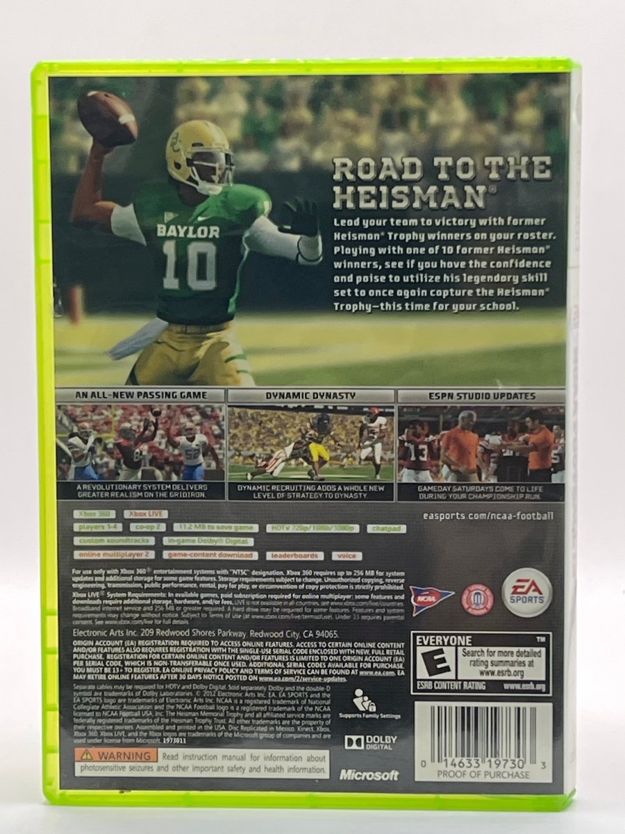 NCAA Football 13 CL02 (CIB) Xbox 360