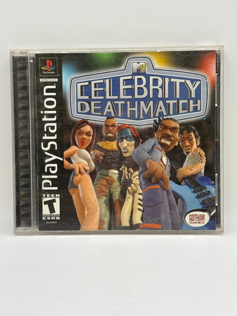 MTV Celebrity Deathmatch CL01 (CIB) PlayStation One