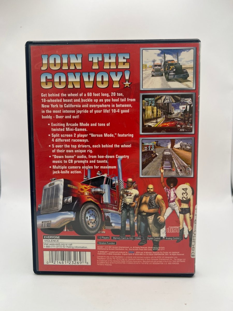 18 Wheeler American Pro Trucker CL04 (CIB) PlayStation 2