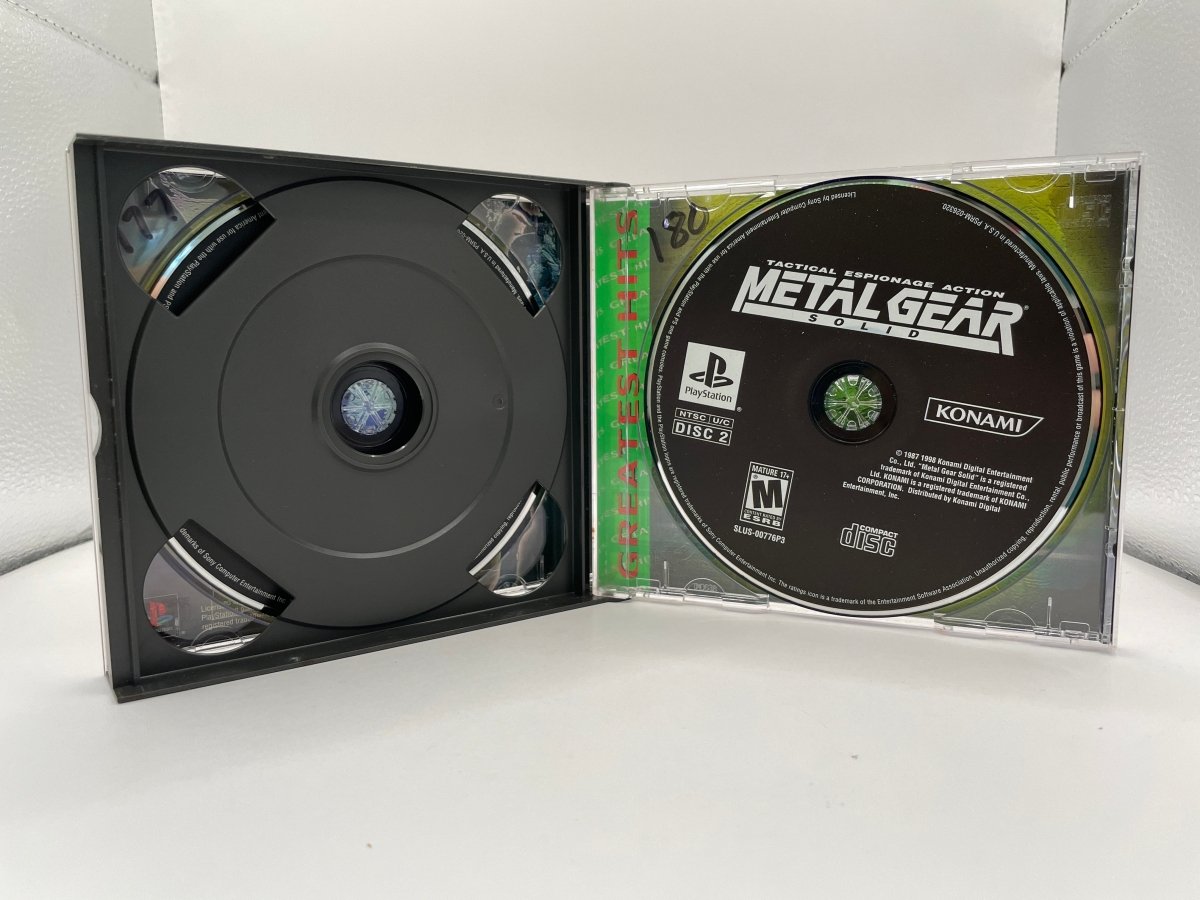Metal Gear Solid [Greatest Hits] CL01 (Missing Manual) Playstation One