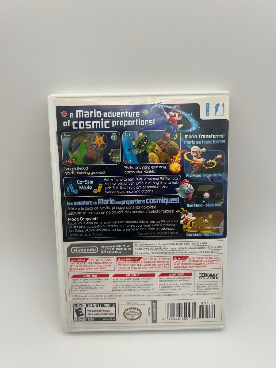 Super Mario Galaxy CL01 (CIB) Nintendo Wii