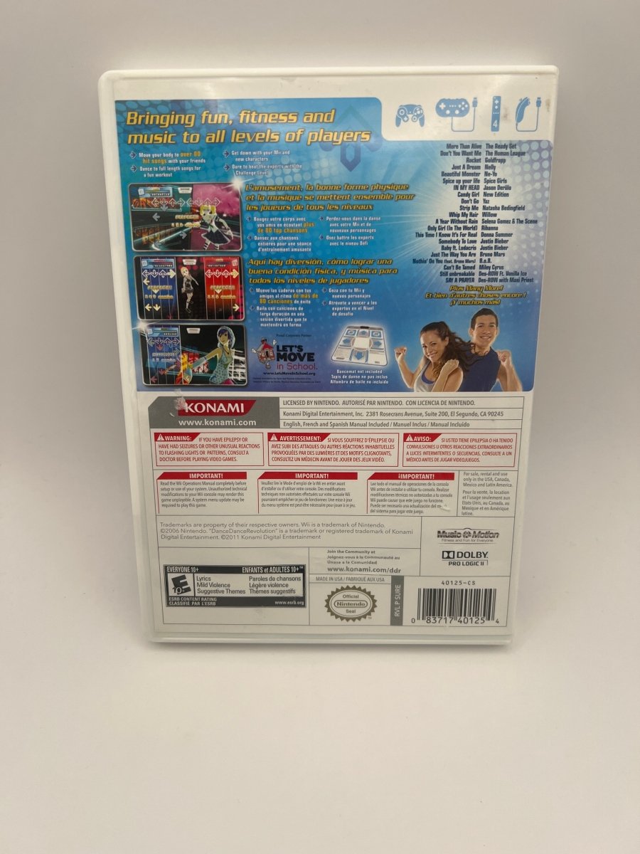 Dance Dance Revolution II CL01 (CIB) Nintendo Wii