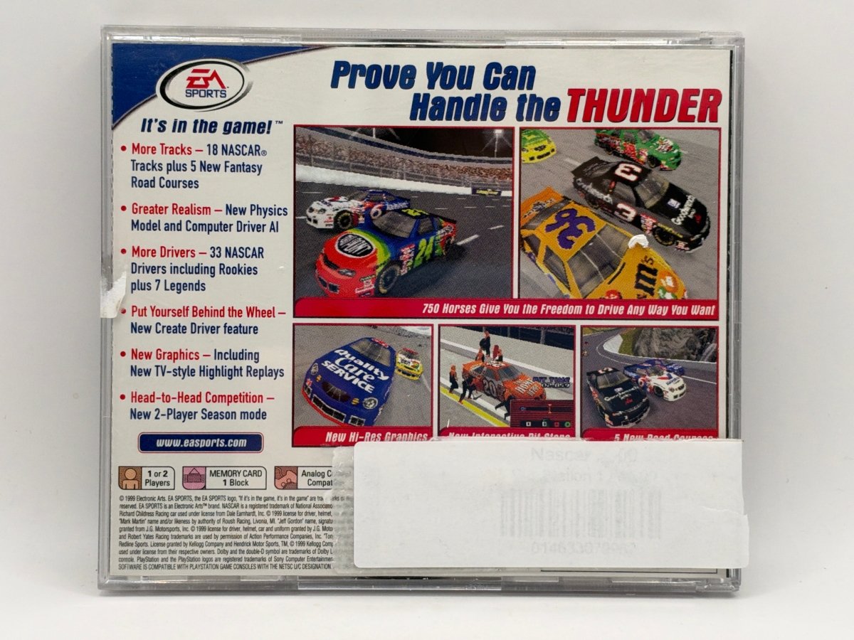 NASCAR 2000 CL01 (CIB) Playstation One