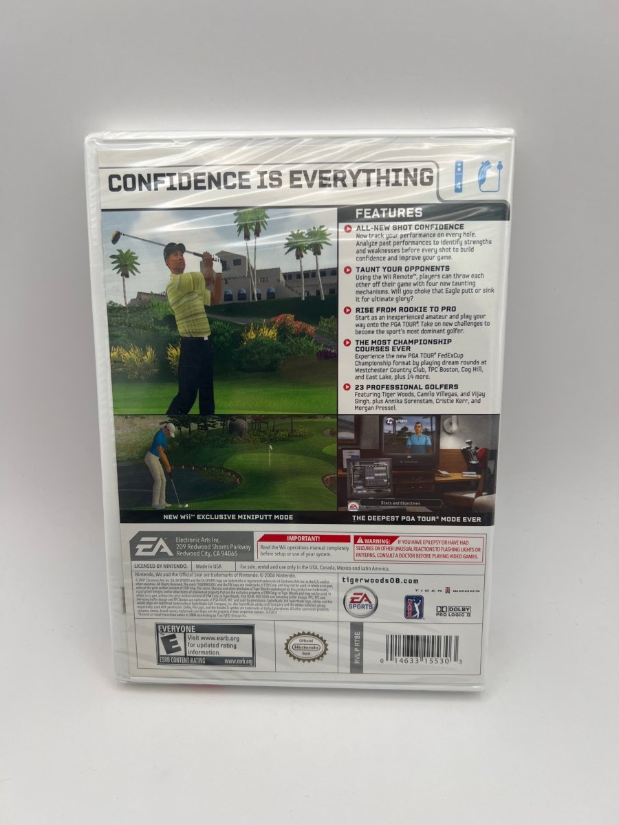 Tiger Woods PGA Tour 08 CL01 (New) Nintendo Wii