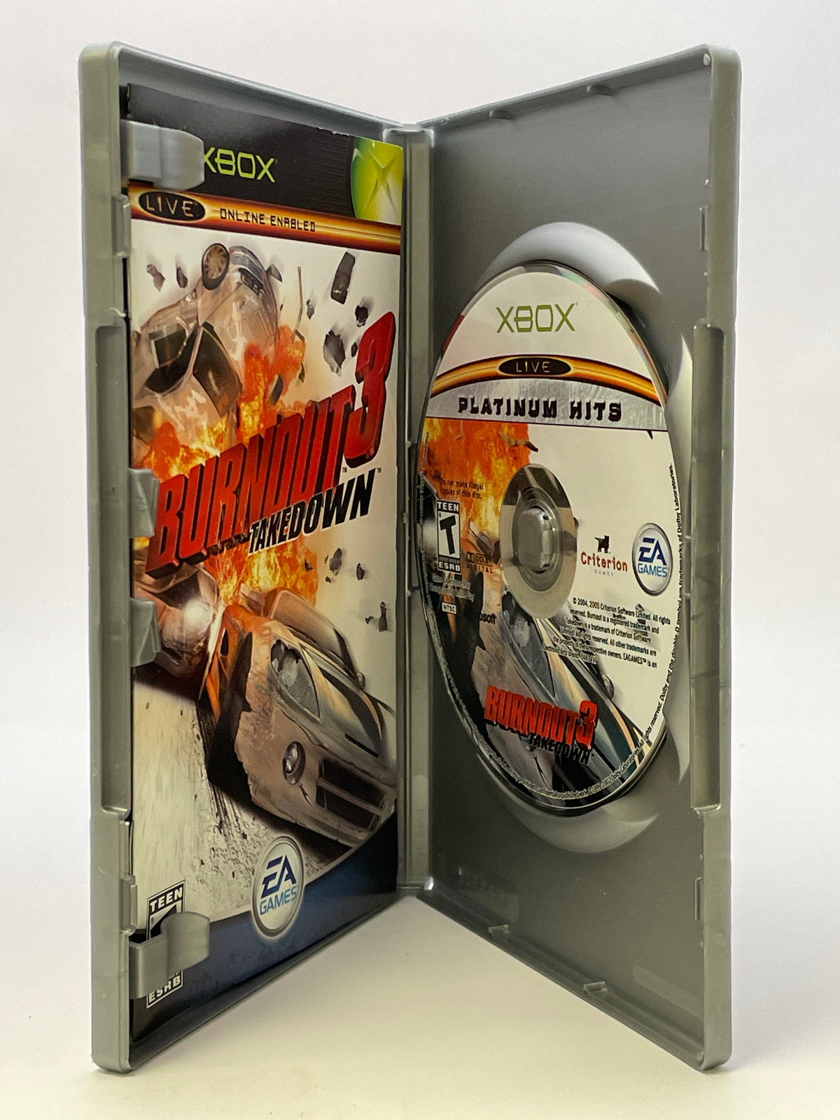 Burnout 3 Takedown [Platinum Hits] CL02 (CIB) Original Xbox