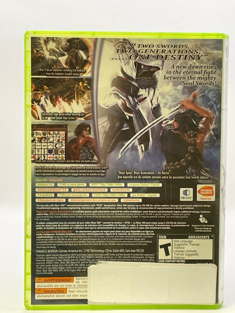 Soul Calibur V CL01 (CIB) Xbox 360