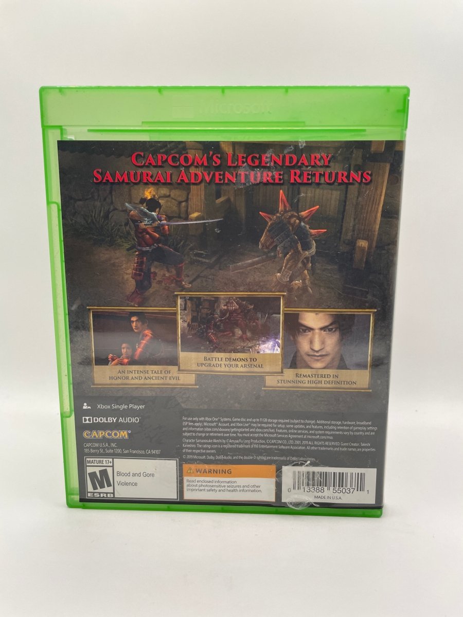 Onimusha Warlords CL01 (CIB) Xbox One (Copy)