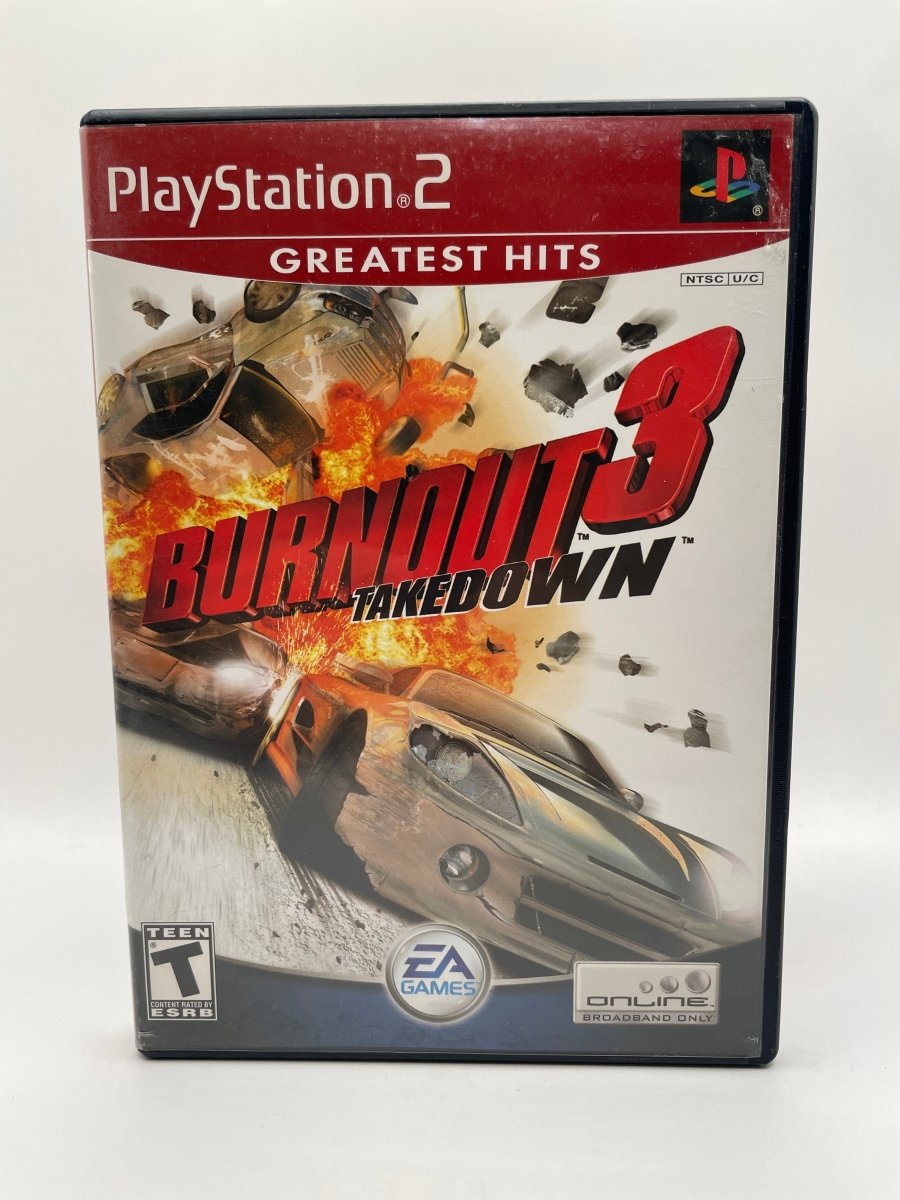 Burnout 3 Takedown [Greatest Hits] CL01 (CIB) PlayStation 2