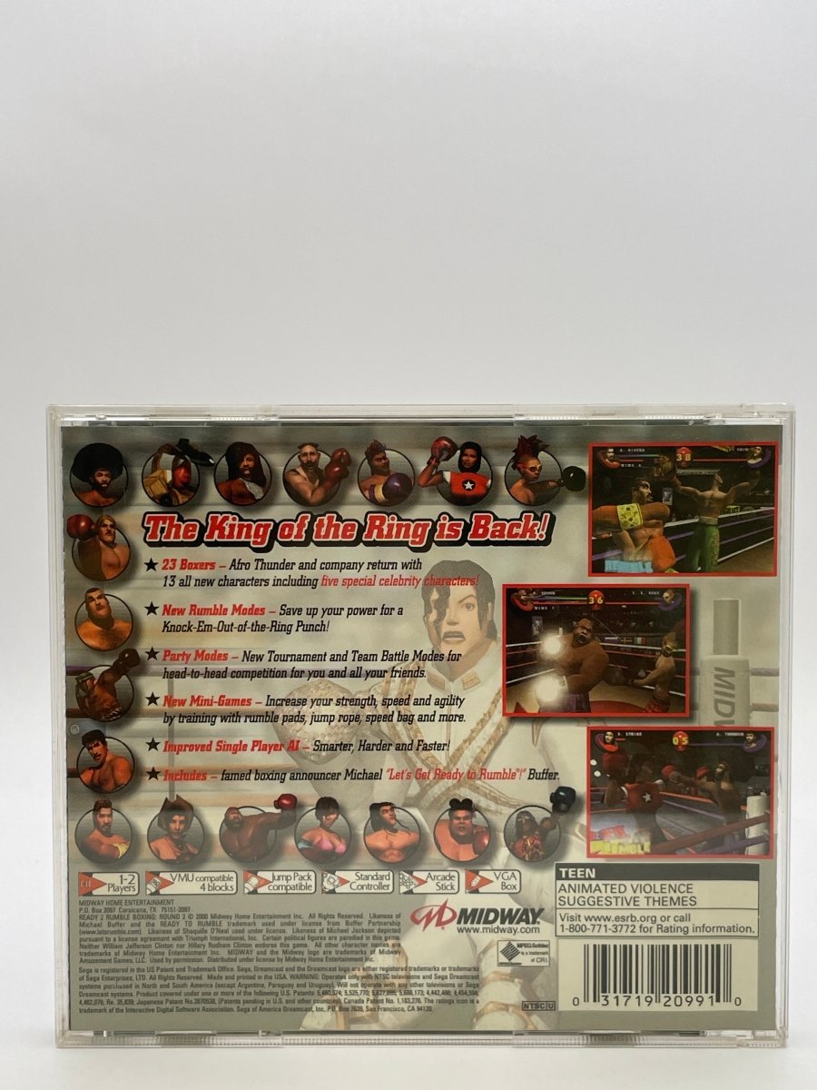 Ready 2 Rumble Boxing Round CL01 (CIB) Sega Dreamcast