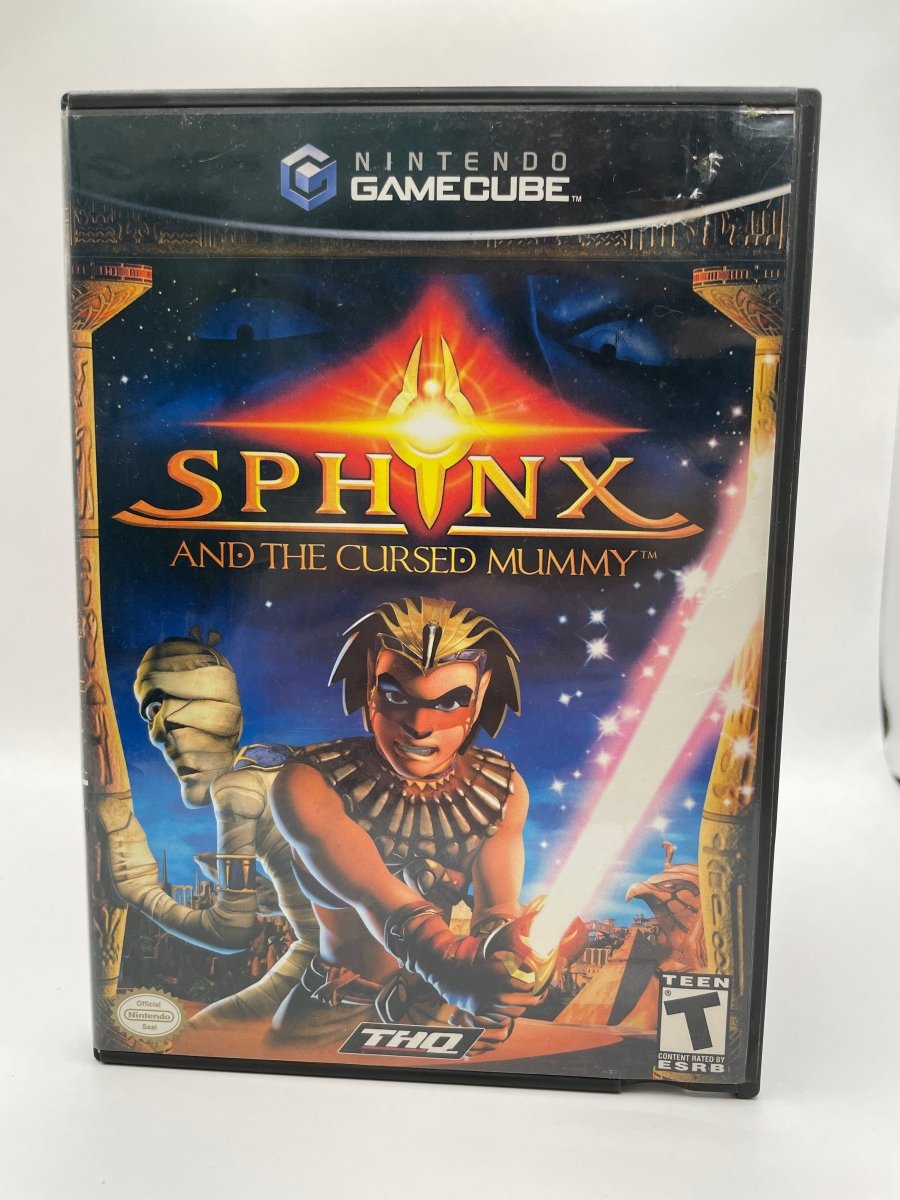 Sphinx and the Cursed Mummy CL01 (Missing Manual) Gamecube
