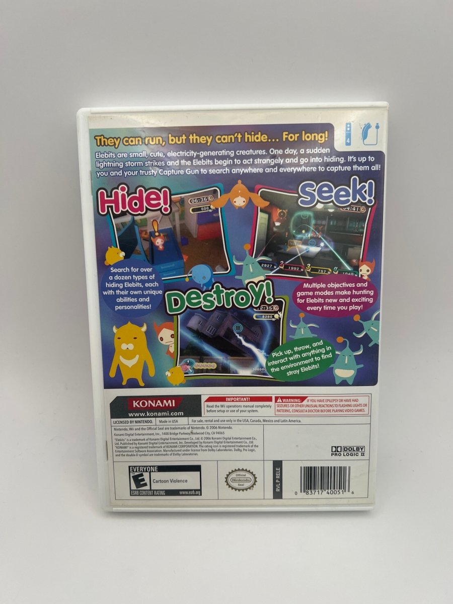 Elebits CL03 (CIB) Nintendo Wii