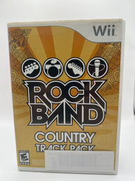 Rock Band Country Track Pack CL01 (CIB) Nintendo Wii