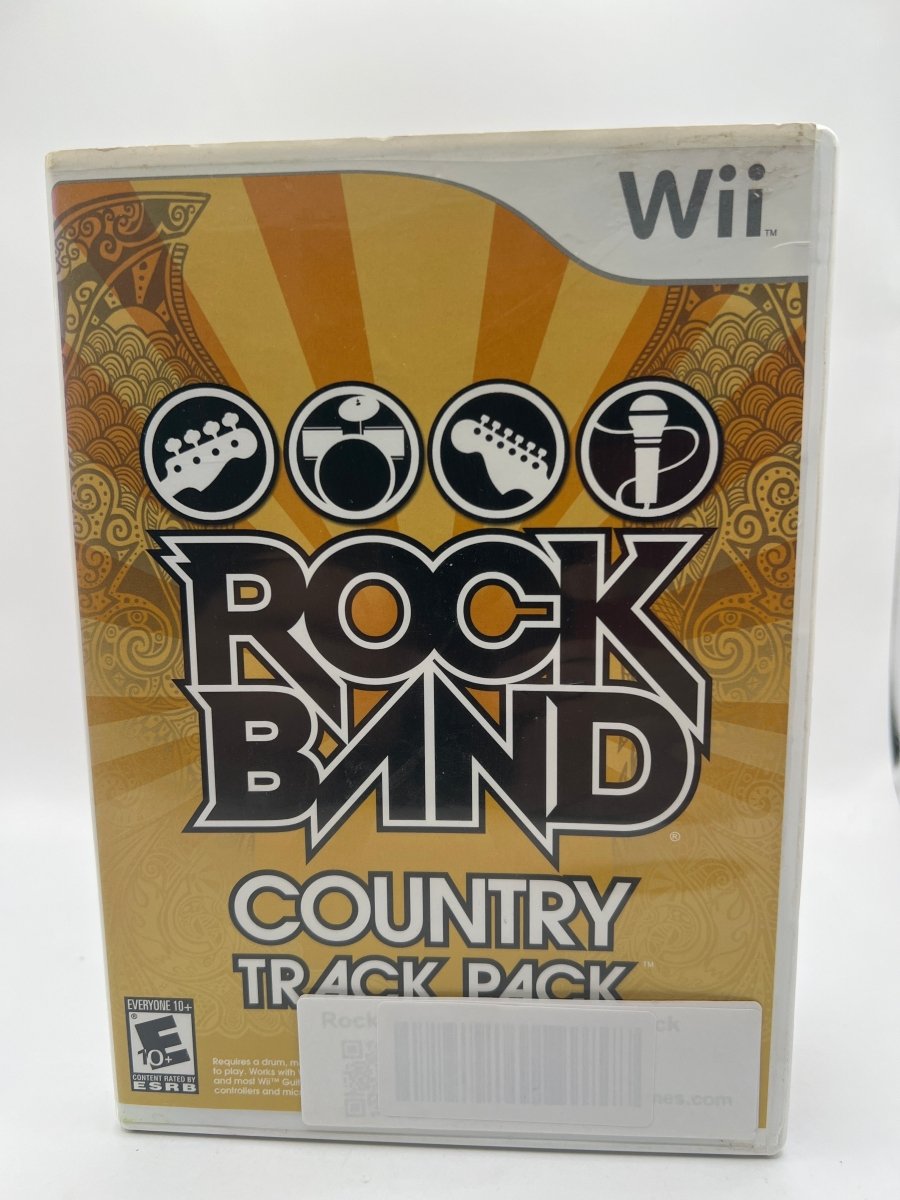 Rock Band Country Track Pack CL01 (CIB) Nintendo Wii