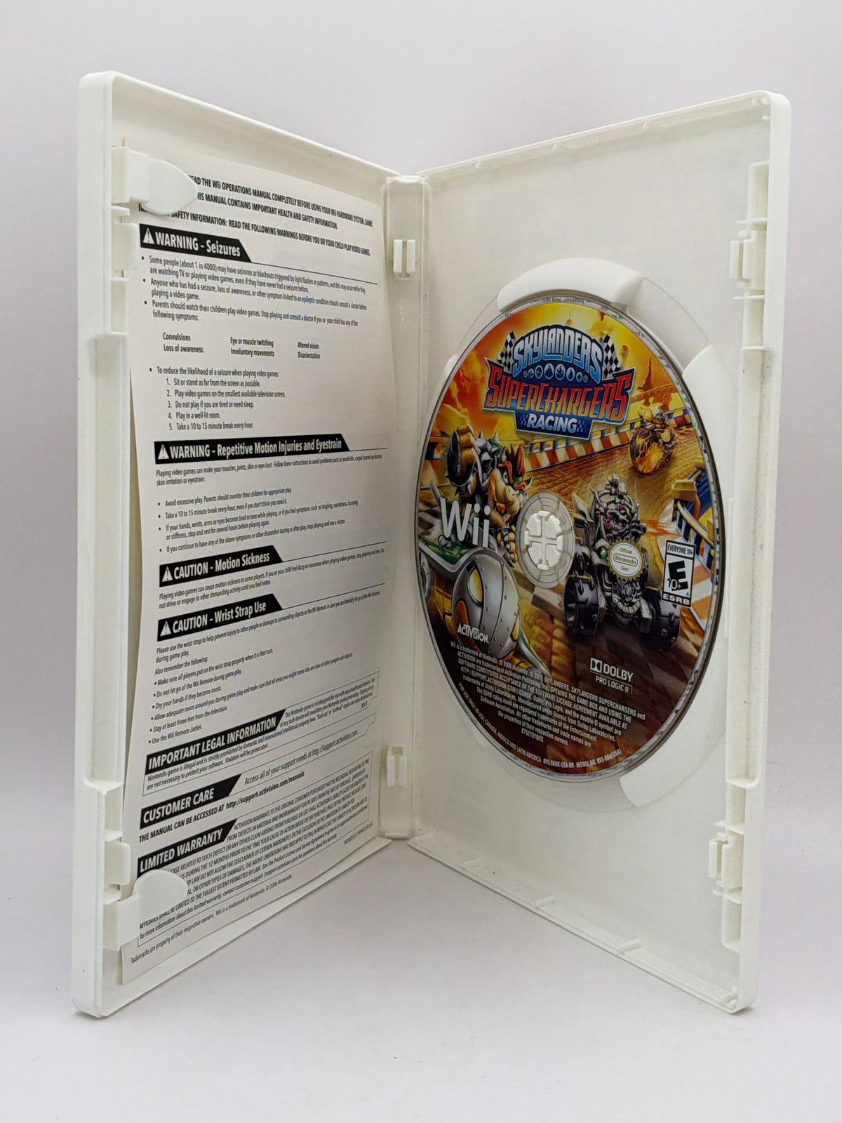 Skylanders SuperChargers Racing CL02 (CIB) Nintendo Wii