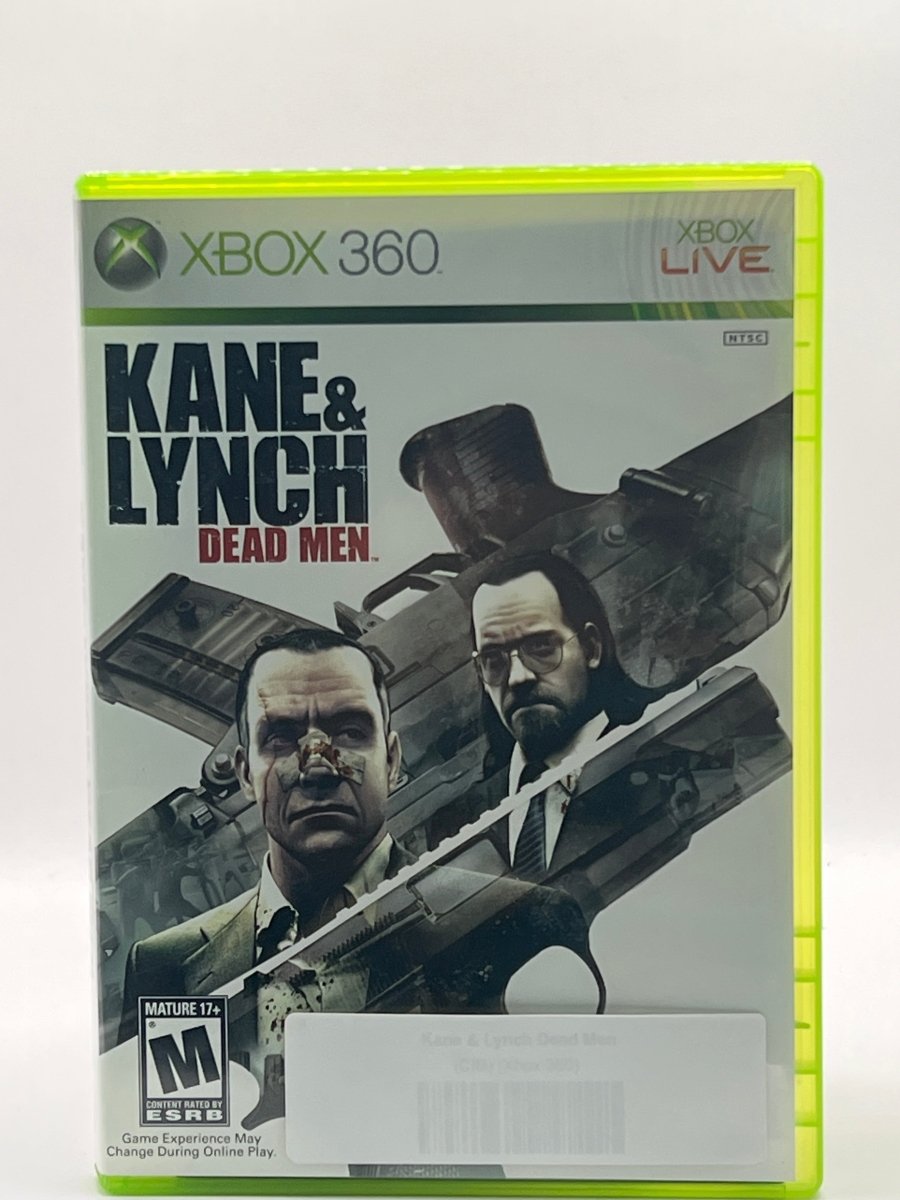 Kane & Lynch: Dead Men CL01 (CIB) Xbox 360