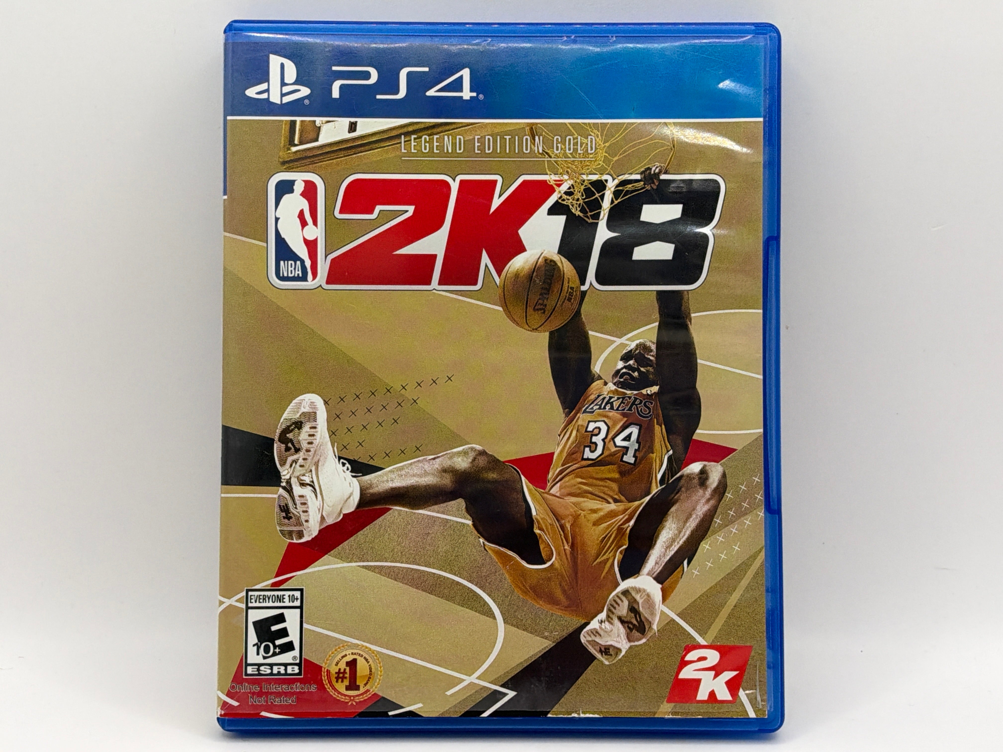 NBA 2K18 [Legend Edition Gold] CL01 (CIB) PlayStation 4