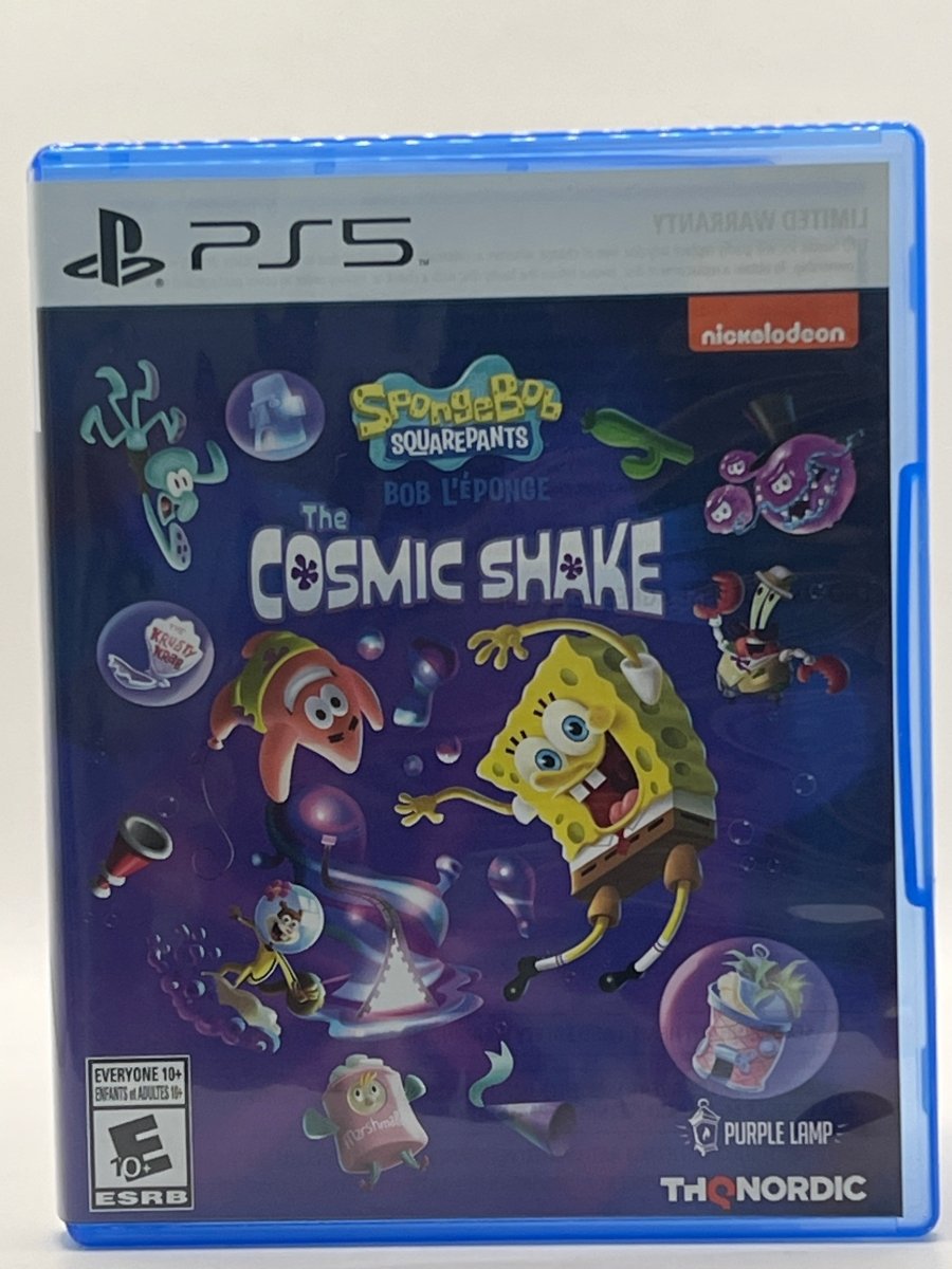 SpongeBob SquarePants: The Cosmic Shake CL01 (CIB) PlayStation 5