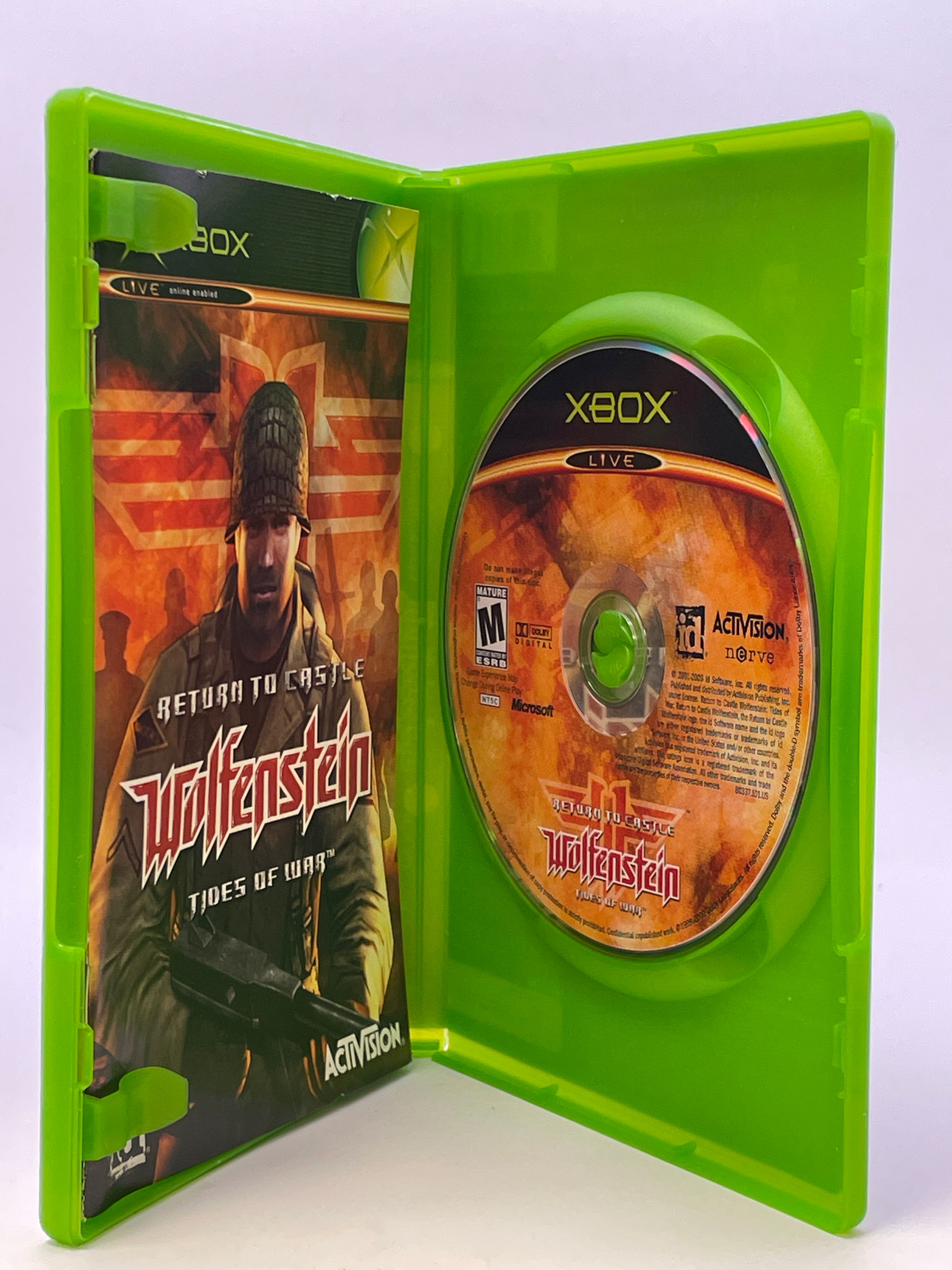 Return to Castle Wolfenstein CL01 (CIB) Original Xbox