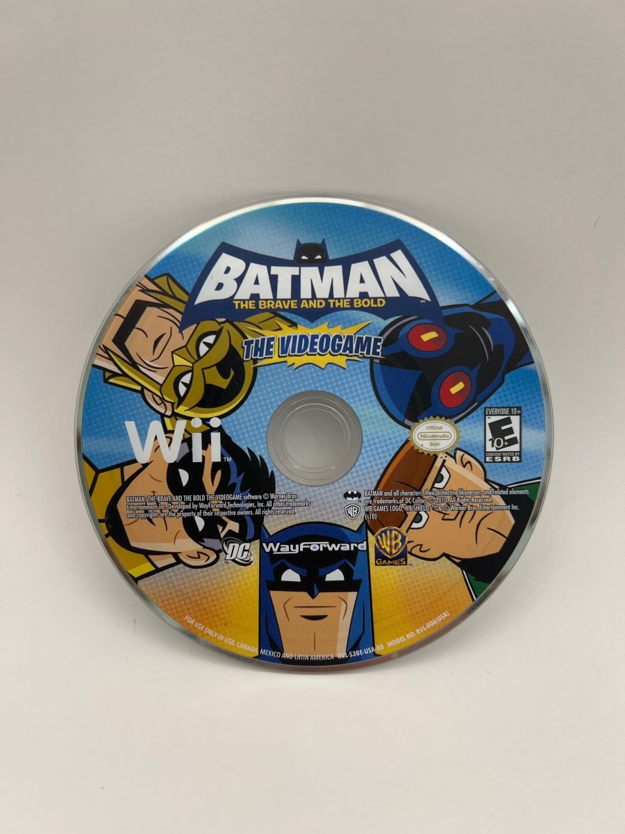 Batman: The Brave and the Bold CL01 (Disc Only) Nintendo Wii