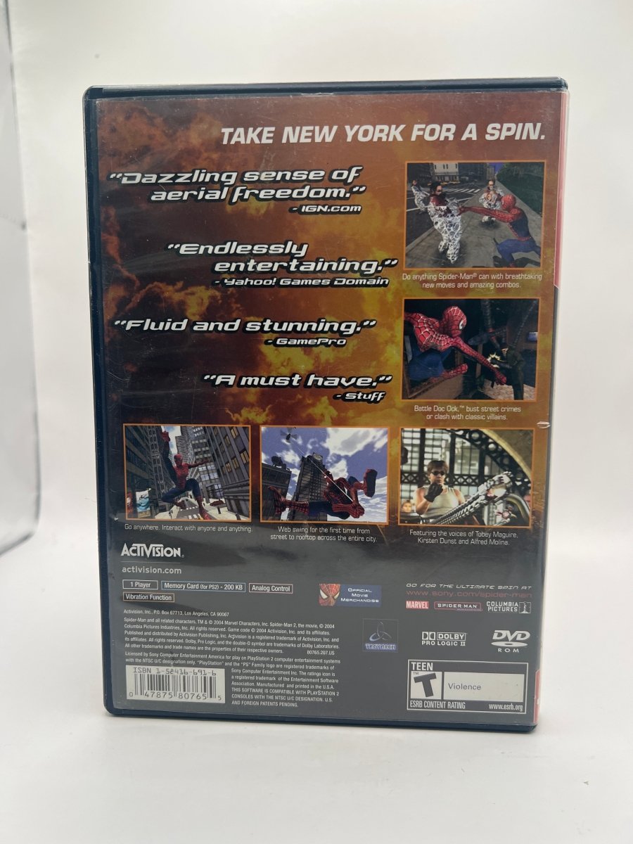 Spiderman [Greatest Hits] CL01 (CIB) PlayStation 2