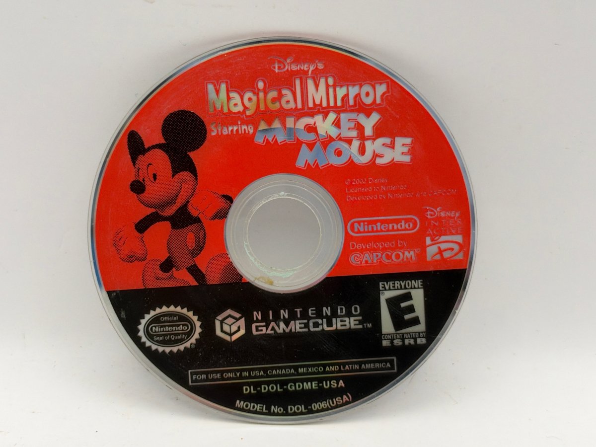 Magical Mirror Starring Mickey Mouse CL01 (Disc Only) Gamecube