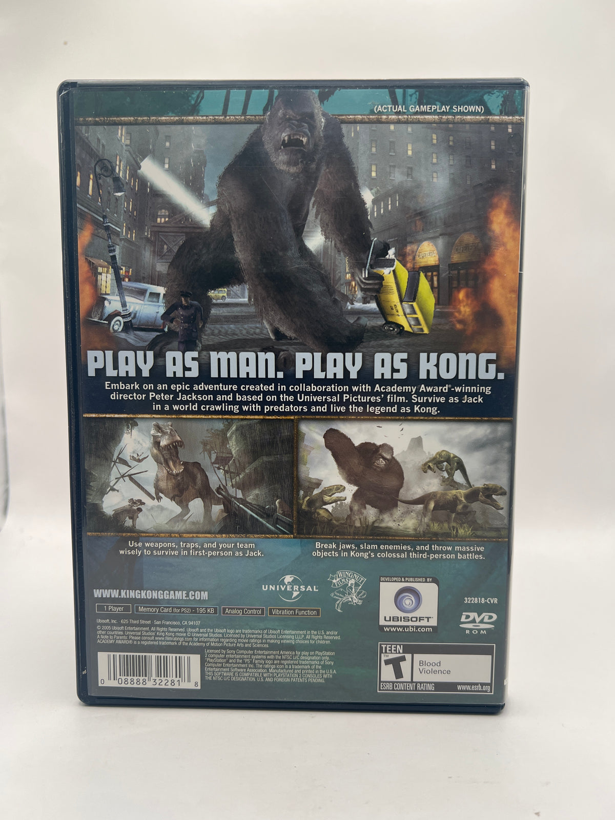 Peter Jackson's King Kong CL01 (CIB) PlayStation 2