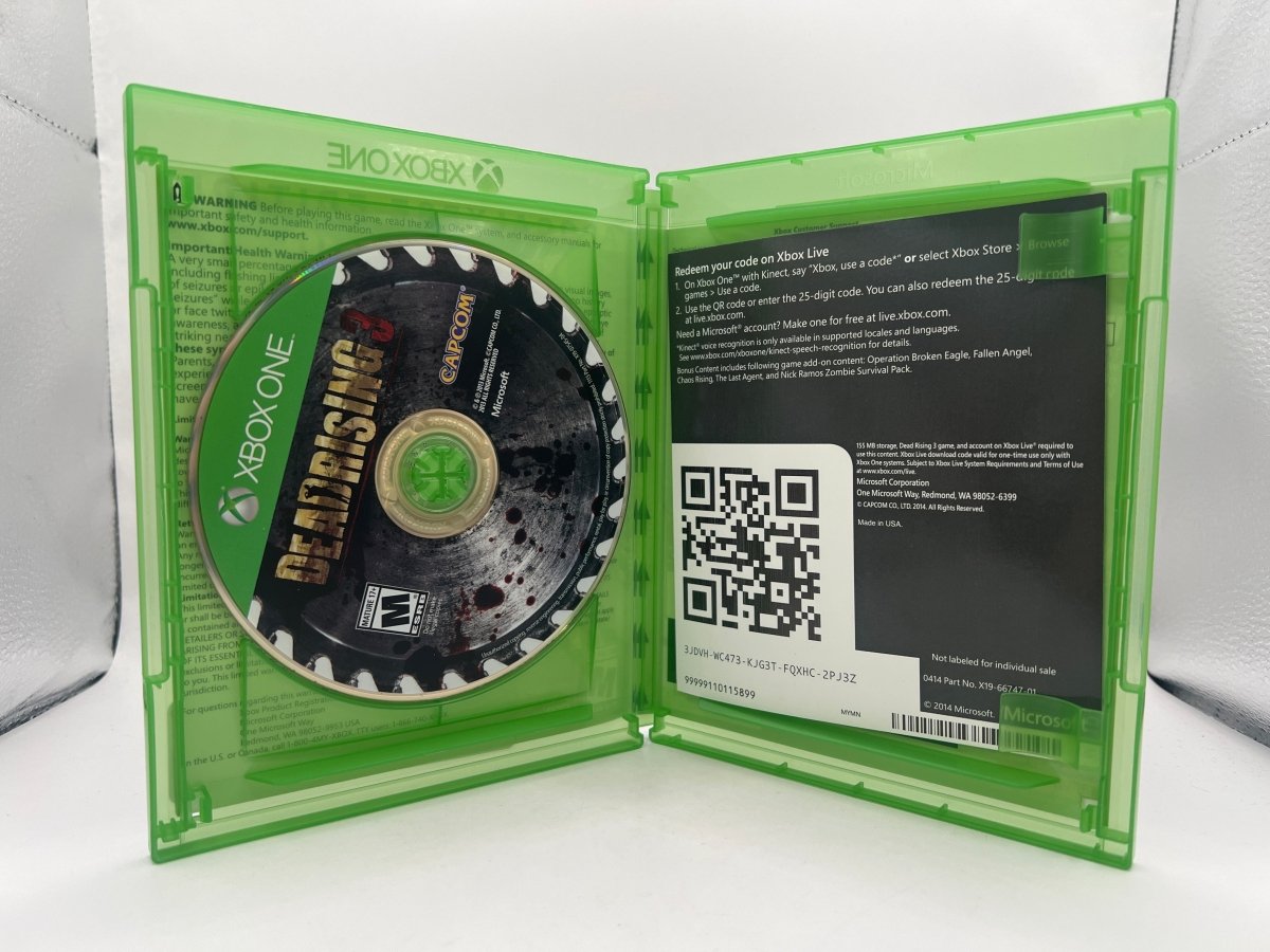 Dead Rising 3 [Apocalypse Edition] CL01 (CIB) Xbox One