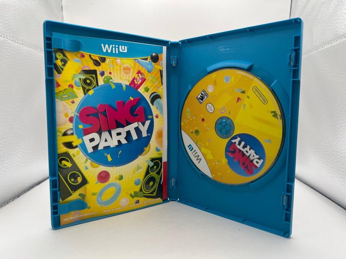 Sing Party CL01 (CIB) Nintendo Wii U