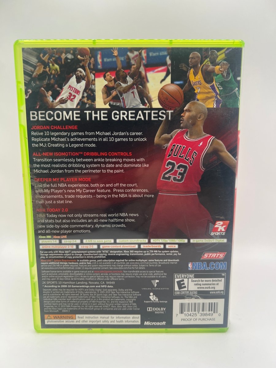 NBA 2K11 CL02 (CIB) Xbox 360