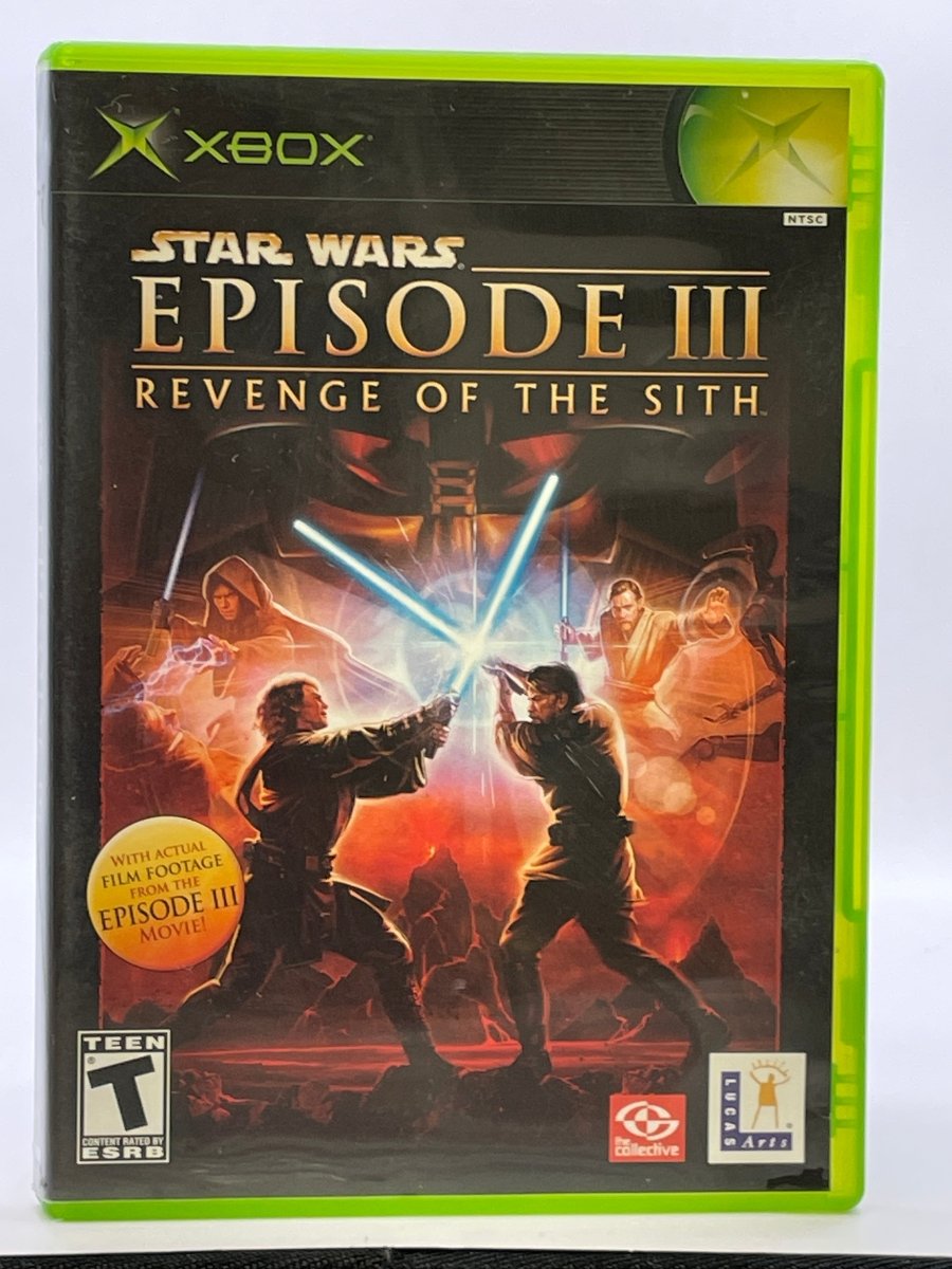 Star Wars Episode III Revenge of the Sith CL01 (CIB) Original Xbox