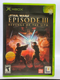 Star Wars Episode III Revenge of the Sith CL01 (CIB) Original Xbox