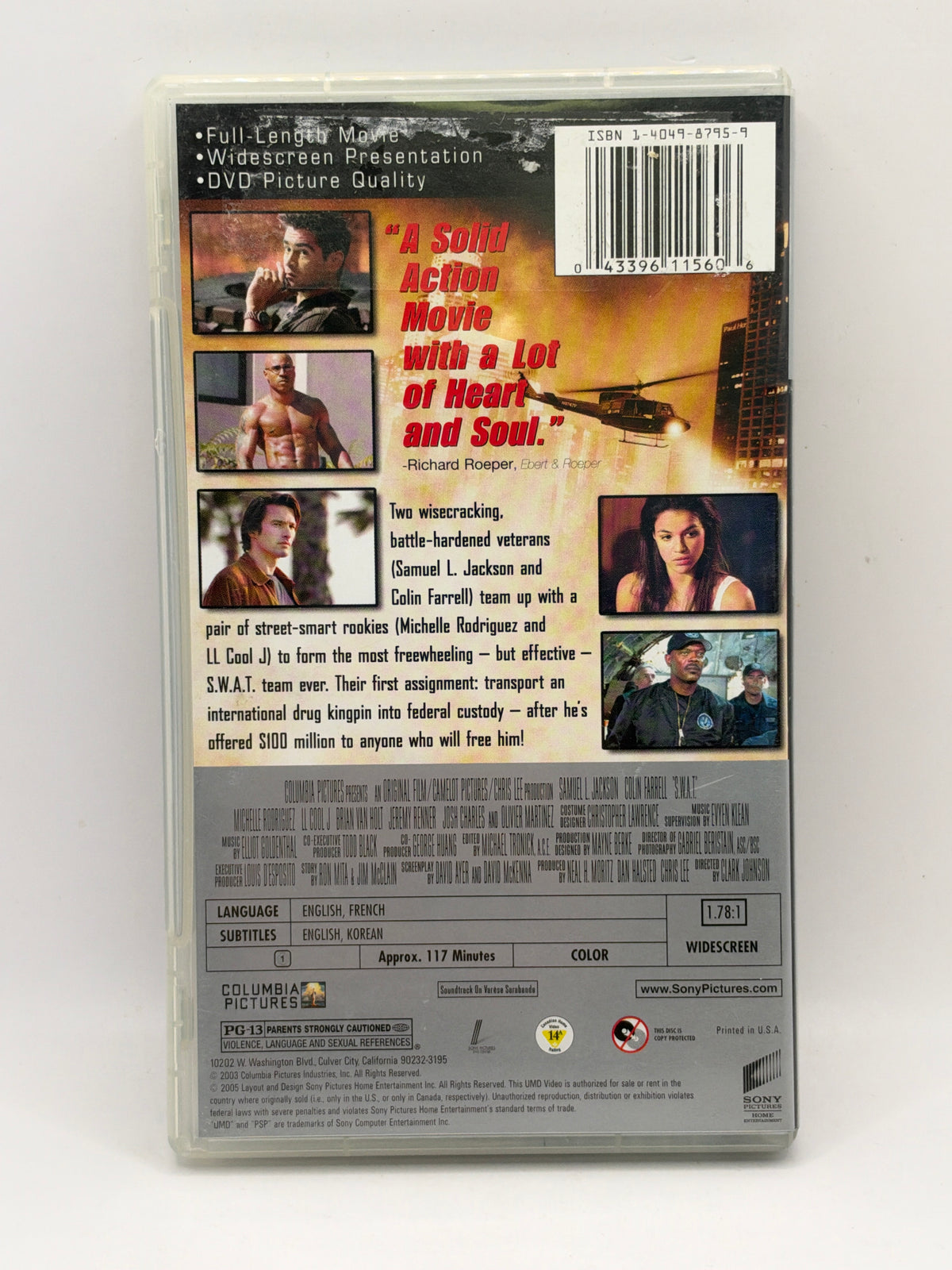 SWAT [UMD] CL01 (CIB) PSP