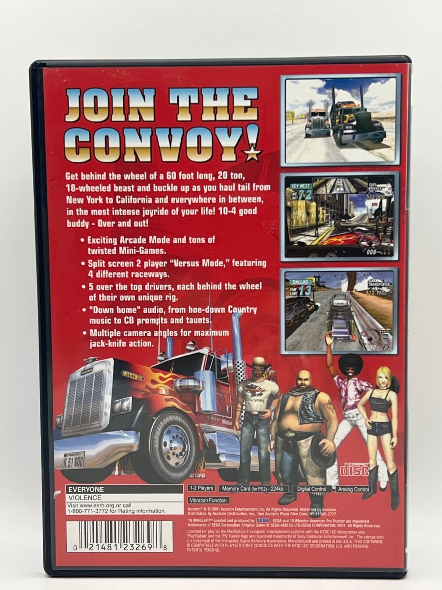 18 Wheeler American Pro Trucker CL03 (CIB) PlayStation 2