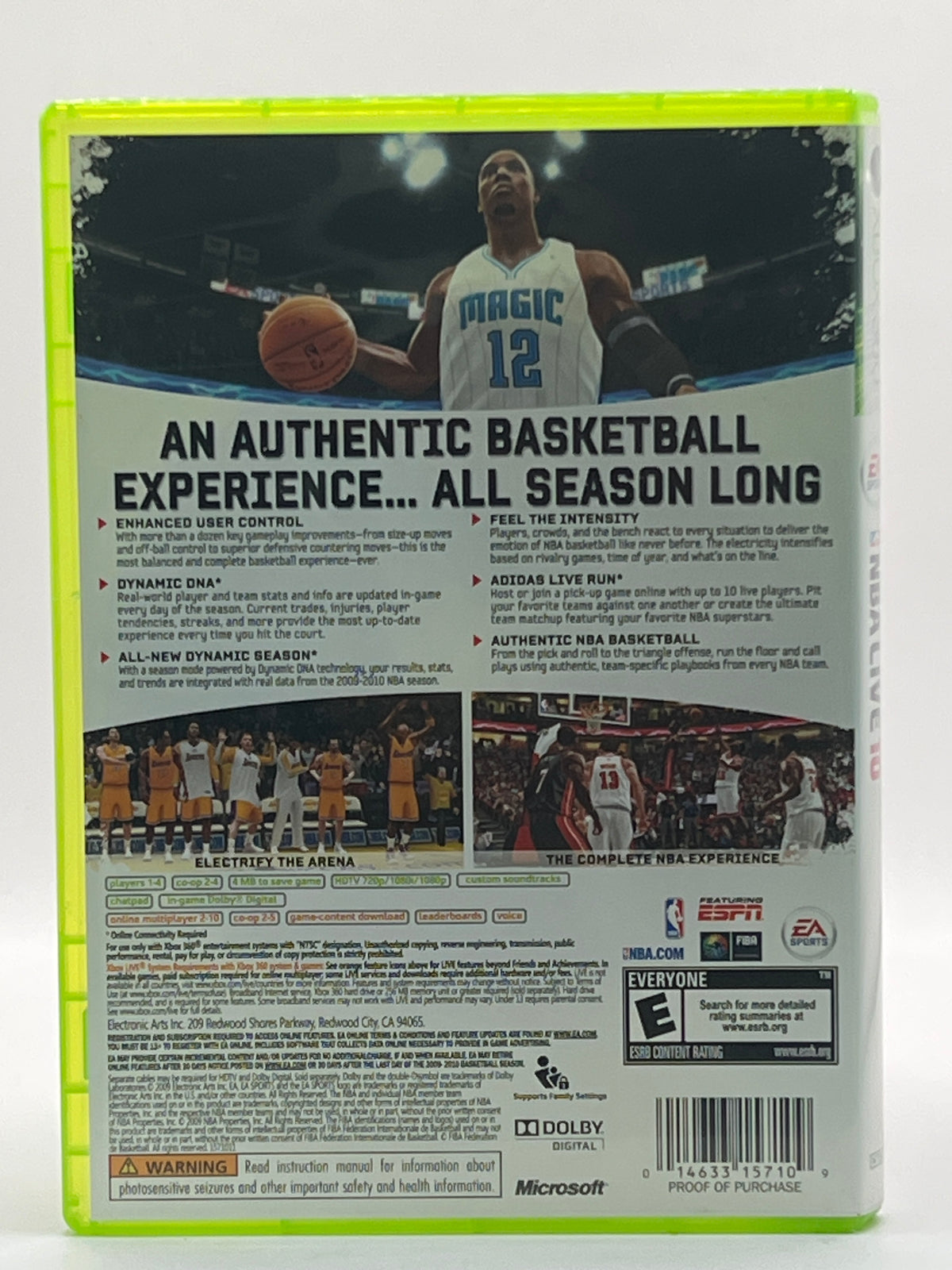 NBA Live 10 CL01 (CIB) Xbox 360