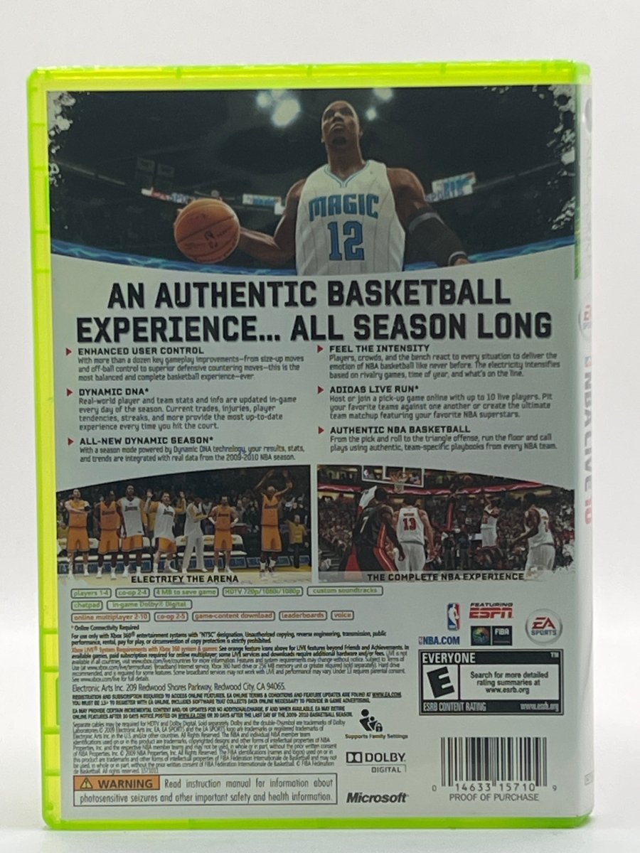 NBA Live 10 CL01 (CIB) Xbox 360