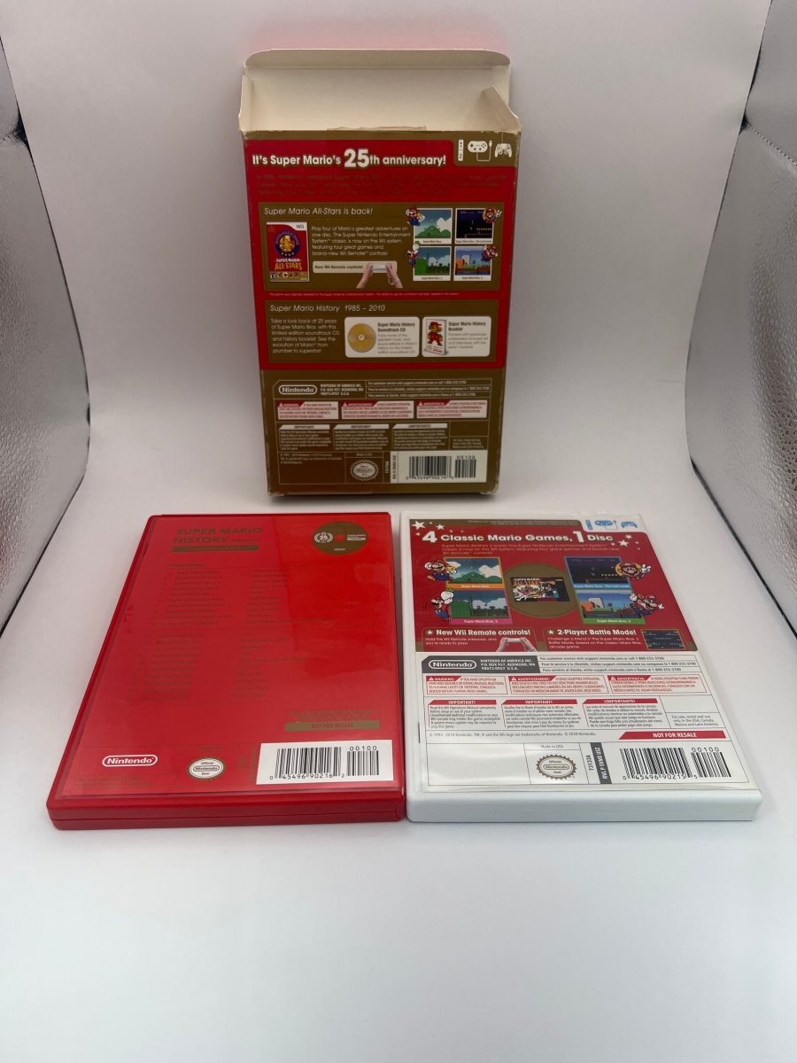 Super Mario All-Stars 25th Anniversary (Big Box) CL01 (CIB) Nintendo Wii