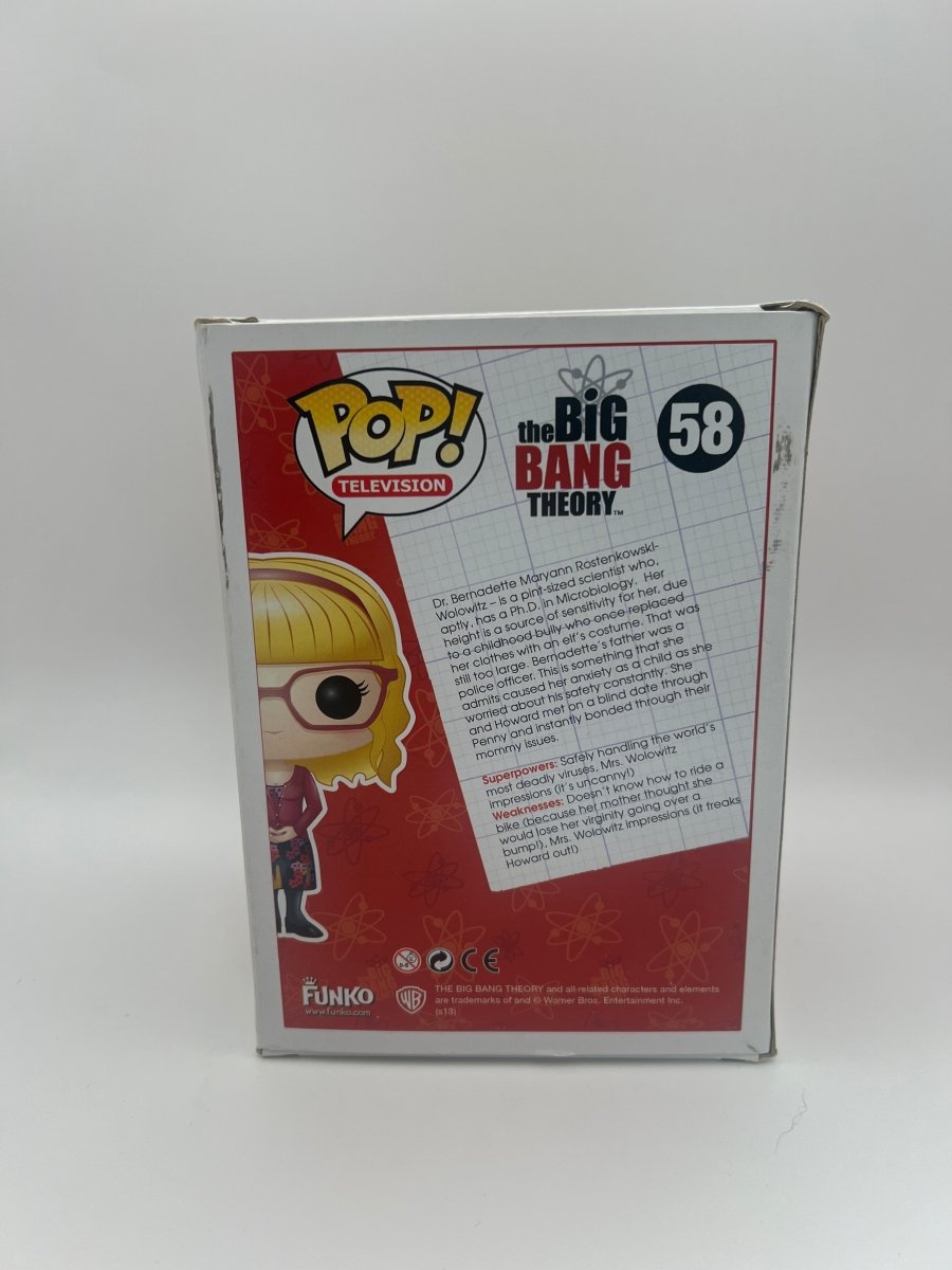 The Big Bang Theory: Bernadette Wolowitz Rostenkowski #58 Funko Pop