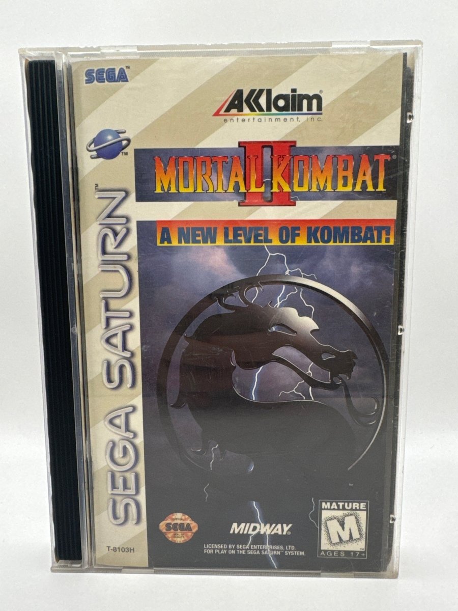 Mortal Kombat II CL01 (CIB) Sega Saturn