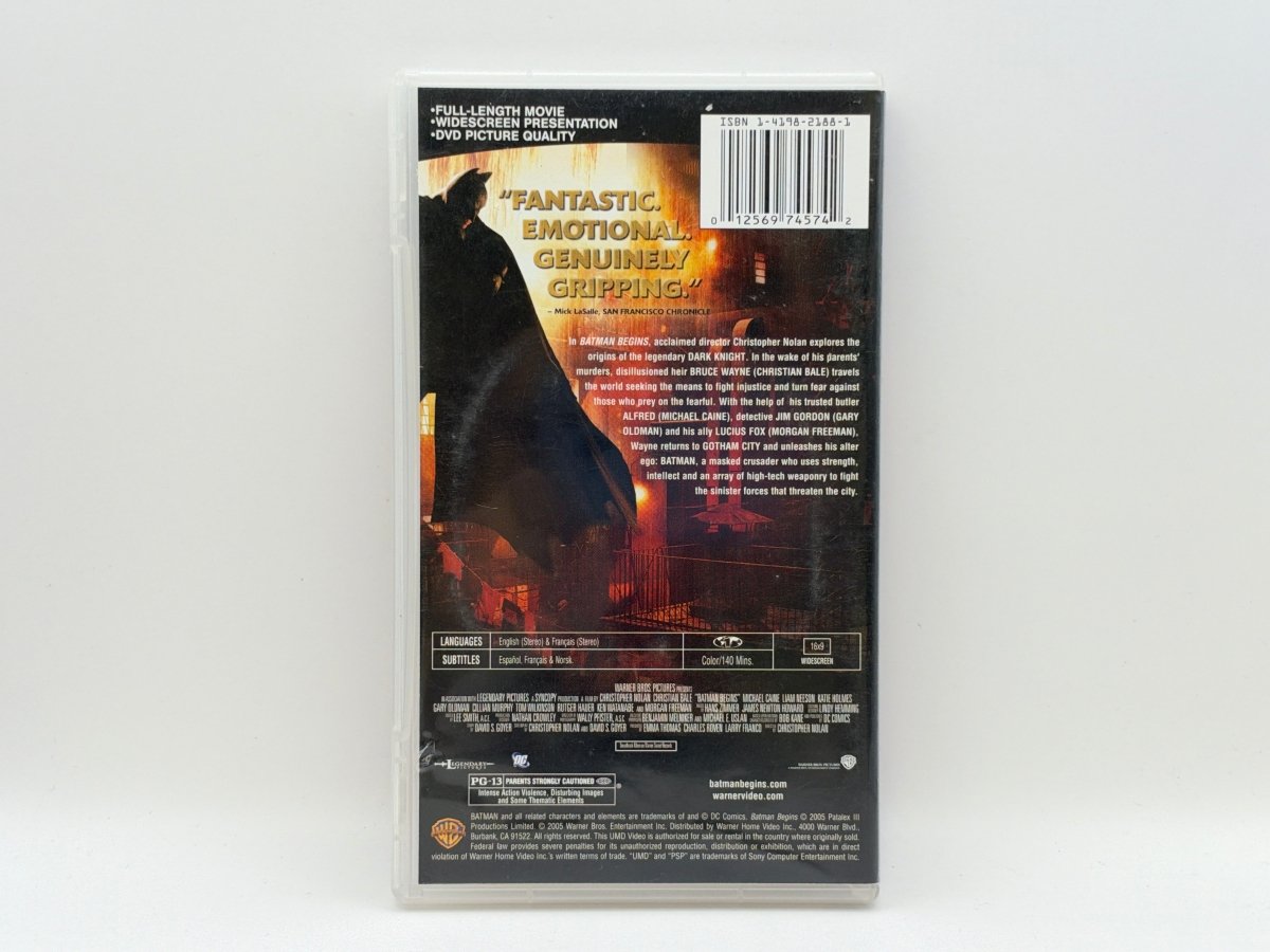 Batman Begins [UMD] CL01 (CIB) PSP