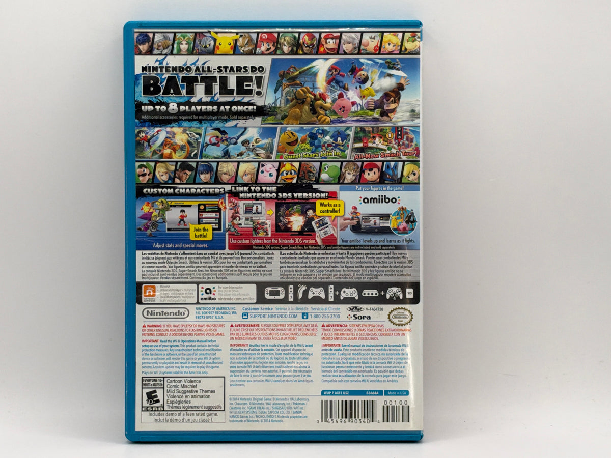 Super Smash Bros. CL01 (CIB) Nintendo Wii U