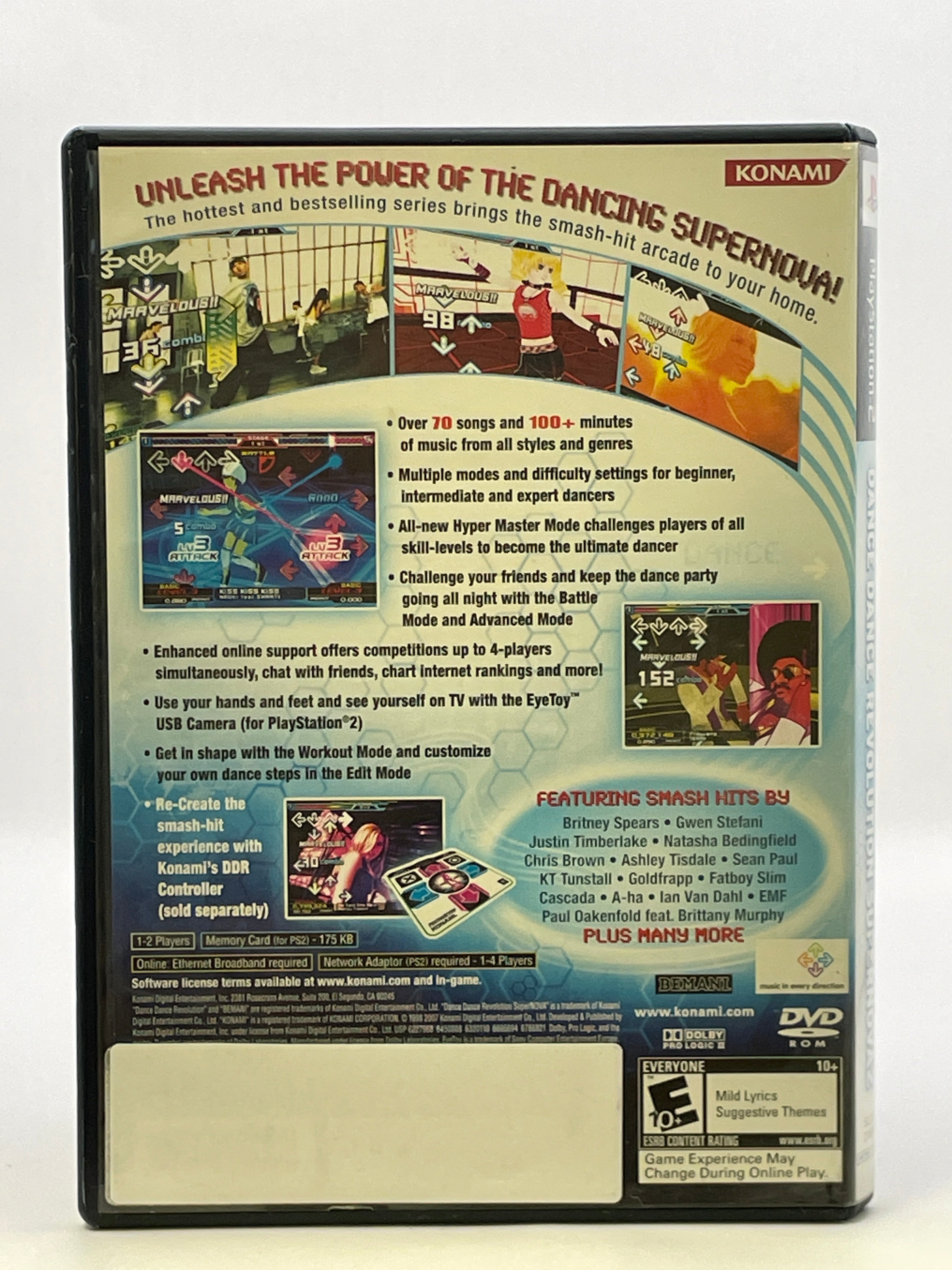 Dance Dance Revolution SuperNova 2 CL01 (CIB) PlayStation 2