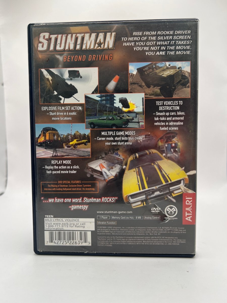 Stuntman CL01 (Missing Manual) PlayStation 2