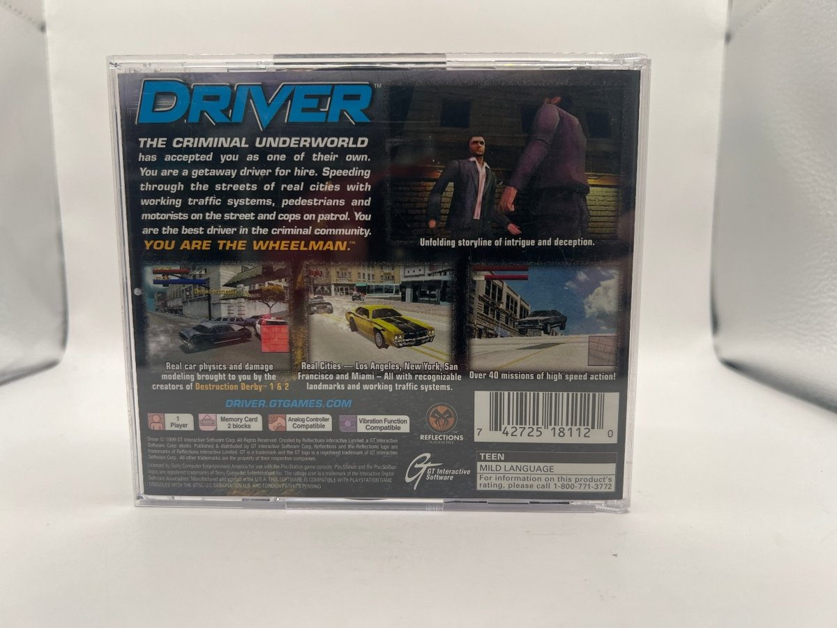 Driver CL01 (CIB) Playstation One